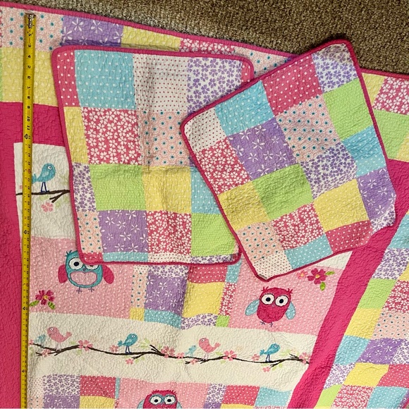 Quilt 7’3” x 6’10 With two pillow shams - Picture 4 of 11